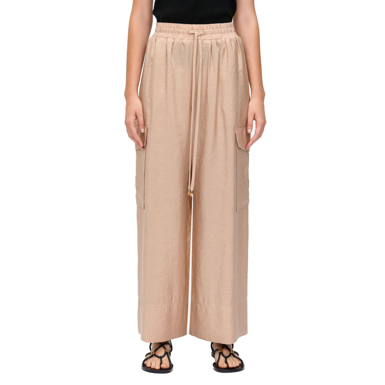 Veronika Maine Washed Tencel Wide Leg Pant